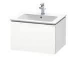 Duravit L-Cube Waschtischunterbau LC614001818 weiß matt, 62x40x48,1cm, 1 Auszug, wandhängend