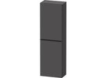 Duravit D-Neo Halbhochschrank DE011804949 40x24x132cm, 1 Türe, 4 Glasfachböden, Graphit Matt