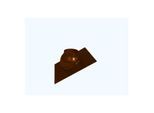Bertrams Polyline LAS Universaldachpfanne 41PF80B DN 80/125, braun, 15-45°, Kunststoff