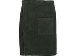 Kilt VOSSEN "Lars, ideal für Sauna & Spa", grün (mud grün), L:60cm, Wirkfrottier, Hausmäntel