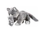 HEUNEC SOFTISSIMO Katzen Mami mit Baby