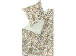 Schöner Wohnen Lizenzbettwäsche , Multicolor, Mintgrün , Textil , Floral , 140x200 cm , Oeko-Tex® Standard 100, BCI (Better Cotton Initiative) , pflegeleicht, atmungsaktiv, hautfreundlich, angenehm wärmend, schadstoffgeprüft, weiche und anschmiegsame Oberfläche , Heimtextilien, Bettwäsche & Leintücher, Kinderbettwäsche