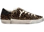 Philippe Model Low-Top Sneaker - Leopard Print Low-Top Sneakers - Gr. 40 (EU) - in Beige - für Damen