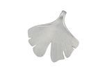 Kettenanhänger JOBO "Anhänger Ginkgo Ginko 44 mm", silber 925, Schmuckanhänger, Damen, Silber 925 (Sterlingsilber), Kettenanhänger, 925 Silber
