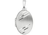 Medallionanhänger JOBO "Anhänger Medaillon oval 26 mm", silber 925, Schmuckanhänger, Damen, Silber 925 (Sterlingsilber), 925 Silber für 2 Fotos