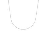 Collierkettchen AMOR, silber (silberfarben), Halsketten, Damen, Silber 925 (Sterlingsilber), L: 50 B: 1mm, Made in Germany, B:1mm