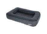 Kerbl Pet Kuschelbett Platin Ortho 98 cm, 70 cm, 18 cm