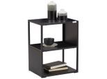 Carryhome Beistelltisch, Schwarz, Metall, rechteckig, eckig, 30x51x40 cm, einfacher Aufbau, Wohnzimmer, Wohnzimmertische, Beistelltische, Beistelltische Metall