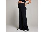 MP Damen Umstands-Leggings mit weitem Bein – Schwarz - L