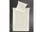 Bettwäsche IRISETTE "Lumen 8129", beige (natur), B/L: 155cm x 200cm, 1 Stk., 1 Stk., Interlock-Jersey, B/L: 80cm x 80cm, 2 Stk., Interlock-Jersey, Obermaterial: 100% Baumwolle, Bettwäsche, Bettwäsche, hochwertig und traumhaft weich