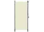 vidaXL Außenrollo 100 x 270 cm Creme