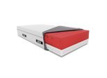 bett1 Boxspring Matratze - 28 cm hoch, ohne Metall-Federn, aus 100% Vollschaum, Härtegrad weich/fester, 180x200