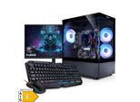 PC Set mit 27 Zoll TFT Viper V AMD Ryzen 7 5700G, 32GB DDR4, AMD Vega Grafik, 1TB SSD, WLAN, Windows 11