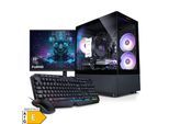 PC Set mit 27 Zoll TFT Total VIII AMD Ryzen 7 8700F, 32GB DDR5, NVIDIA RTX 5060 8 GB, 2TB SSD, WLAN, Windows 11