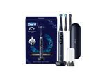 Oral-B Zahnbürste iO9 Black Gift Pack incl. Charging Travel Case + 2 extra brush heads