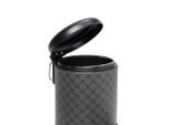 Joop! Treteimer Cornfloweraccessoires, Anthrazit, Schwarz, Kunststoff, 2,5 L, 26x17 cm, Handmade in Thailand, Küchen, Küchenausstattung, Mülleimer