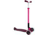 Tretroller GLOBBER "ACE LIGHTS, mit Leuchtrollen", pink, Roller, KinderB:37cm L:61cm, B:37cm L:61cm