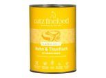 Catz finefood Nassfutter Katze Classic Adult Thunfisch und Huhn 24x400 g