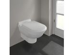 Villeroy&Boch Wandtiefspülklosett Hommage 6661B0R1 weiss mit Ceramicplus, Abgang waagerecht