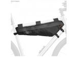 Restrap - Adventure Race Rahmentasche Lang - Velotasche Gr 4,2 l grau/weiß