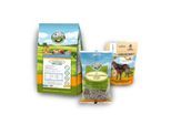 Bellfor Welpenfutter Set für große Rassen - Wiesen-Schmaus Junior 4 kg + Freiland-Happen 200g + Gelenke & Knochen Complete-Snack 150g