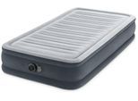 Luftbett INTEX "Deluxe Comfort-Plush", grau, B:99cm L:191cm, PVC, Luftbetten, Luftbett