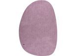 Hochflor-Teppich TOM TAILOR HOME "Shaggy Teppich Cozy", rosa, B:80cm H:25mm L:120cm, Polyester, Teppiche, Hochflor-Teppich, Uni Farben, auch in Pastell Farben, weich & kuschelig