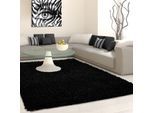 Hochflor-Teppich AYYILDIZ TEPPICHE "Life Shaggy 1500", grau (anthrazit), B:140cm H:30mm L:200cm, Kunstfaser, Teppiche, Hochflor-Teppich, Langflor, uni, grosse Farbauswahl, robust, auch als Läufer und in rund