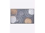 Fussmatte HEINE HOME Gr. 5, bunt (anthrazit, braun), B:70cm H:7mm L:120cm, Kunstfaser, Polyamid, Teppiche, Fussmatte