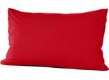 Kissenbezug PRIMERA "Primera Mako-Feinjersey Kissenbezug im Doppelpack", rot, B:40cm L:60cm, Feinjersey, Obermaterial: 100% Baumwolle, Kissenbezüge, Kissenbezug, In vielen Uni-Tönen