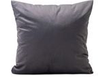 Dekokissen GÖZZE "California", anthrazit, unifarben, B:60cm H:10cm L:60cm, Polyester, Dekokissen_Sitzkissen_Kissenhüllen
