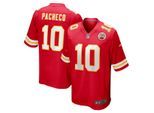 Footballtrikot NIKE "Nike Trikot Kansas City Chiefs NFL Home Game Jersey Pacheco 10", Herren, Gr. L, rot (mehrfarbig), 100% Polyester, Trikots