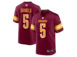 Footballtrikot NIKE "Nike Trikot Washington Commanders NFL Home Jersey Daniels 5", Herren, Gr. M, mehrfarbig, 100% Polyester, Trikots
