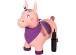Hüpfspielzeug SMALL FOOT "Hüpftier Einhorn", bunt, Hüpfspielzeug, KinderB:21cm H:50cm L:60cm, Kunststoff, Stoff, B:21cm H:50cm L:60cm
