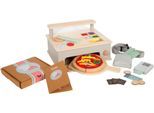 Spielküche SMALL FOOT "Pizzeria-Set", bunt, Spielküchen, KinderB:30cm H:17cm T:24cm, Filz, Holz, Kunststoff, B:30cm H:17cm T:24cm