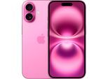 APPLE Smartphone "iPhone 16", Energieeffizienz: B (A-G), pink, 128 GB, Mobiltelefone
