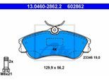 ATE Bremsensatz, Scheibenbremse 142043051 Vorderachse belüftet 283mm 26mm für Peugeot Citroën Opel