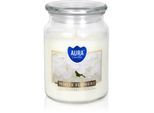 BISPOL Premium Line White Flowers geurkaars 500 g