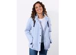 Steppjacke CASUAL LOOKS, Damen, Gr. 24, blau (hellblau), 100% Polyester, Wattierung:100% Polyester, unifarben, Jacken Steppjacke
