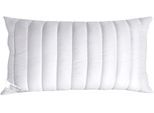 Microfaserkissen BILLERBECK "Liliane, Kissen ist Allergiker freundlich (Hausstauballergiker)", weiß, B:40cm L:80cm, Füllung: 100% Polyester, Kopfkissen, Faserkissen mit hydrophil ausgerüstetem Baumwollbezug