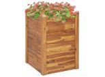 vidaXL Garten-Hochbeet 60 x 60 x 84 cm Massivholz Akazie