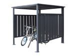 Fahrradgarage, Anthrazit, Metall, 180x210x200 cm, Freizeit & Co, Sport & Fitness, Fahrräder, Fahrradzubehör