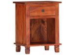 vidaXL Nachttisch 40 x 30 x 50 cm Massivholz Akazie