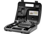 Brother Beschriftungsgerät P-Touch D210VP, für TZe-Schriftbänder mit B 3,5/6/9/12 mm, Druckgeschwindigkeit 20 mm/sek, inkl. Schriftband, schwarz