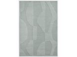Teppich HEINE HOME Gr. 2, grau (bleu), B:120cm H:14mm L:170cm, Kunstfaser, Polyester, Polypropylen, Teppiche, Teppich