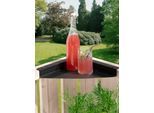 Eckregal HEINE HOME, schwarz, B:45cm H:3,5cm T:24cm, Kunststoff, Regale, Eckregal
