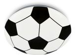BRILONER LEUCHTEN Deckenleuchte "Deckenleuchte SOCCER", schwarz-weiß (schwarz, weiß), Leuchten, Kinderlampe