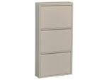 Boxxx Schuhkipper, Kaschmir, Metall, 51x104x16 cm, Typenauswahl, stehend, Garderobe, Schuhaufbewahrung, Schuhkipper