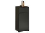 Mid.you Unterschrank , Schwarz , Holzwerkstoff , 1 Fächer , 1 Schublade(n) Schubladen , 40x85x32 cm , Made in EU , stehend , Badezimmer, Badmöbelsets & -serien, Badmöbelserien
