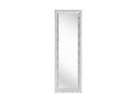 Xora Wandspiegel, Silber, Glas, Eukalyptusholz, massiv, rechteckig, 47x147x3 cm, senkrecht und waagrecht montierbar, Ganzkörperspiegel, Spiegel, Wandspiegel